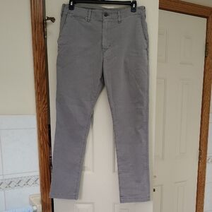 American Eagle Outfitters Light Gray Flex Chino Pants
